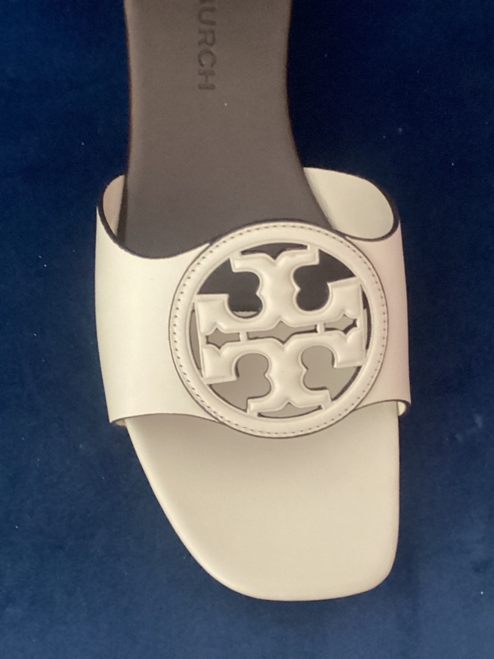 NIB Tory Burch BOMBE Sandals new IVORY COCONUT